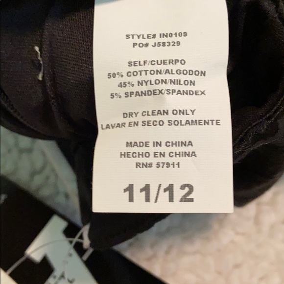 A List: Strapless Black dress sz 12 - Picture 8 of 8